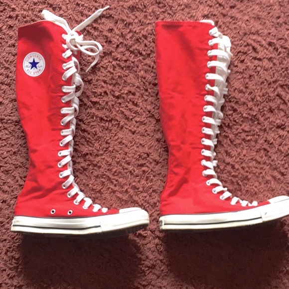 Converse Shoes - Emo Knee High converse